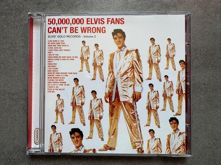 Elvis - 50,000,000 Fans Can't Be Wrong, leuke cd prima staat, Cd's en Dvd's, Cd's | Rock, Rock-'n-Roll, Ophalen of Verzenden