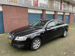 Audi A6 2.4 V6 Automaat Sedan Clima/Navi/Leder incl. NAP, 1800 kg, Zwart, Navigatiesysteem, Zwart