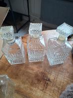 Vintage Glazen Karaffen Set, Antiek en Kunst, Antiek | Glas en Kristal, Ophalen of Verzenden