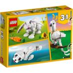 LEGO 31133 3 in 1, Wit konijn, Kakatoe, Zeehond, Kinderen en Baby's, Speelgoed | Duplo en Lego, Nieuw, Complete set, Ophalen of Verzenden