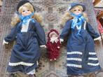 3 poppen fraai oud met klederdracht fraai mooi, Verzamelen, Poppen, Ophalen of Verzenden, Nieuw, Pop