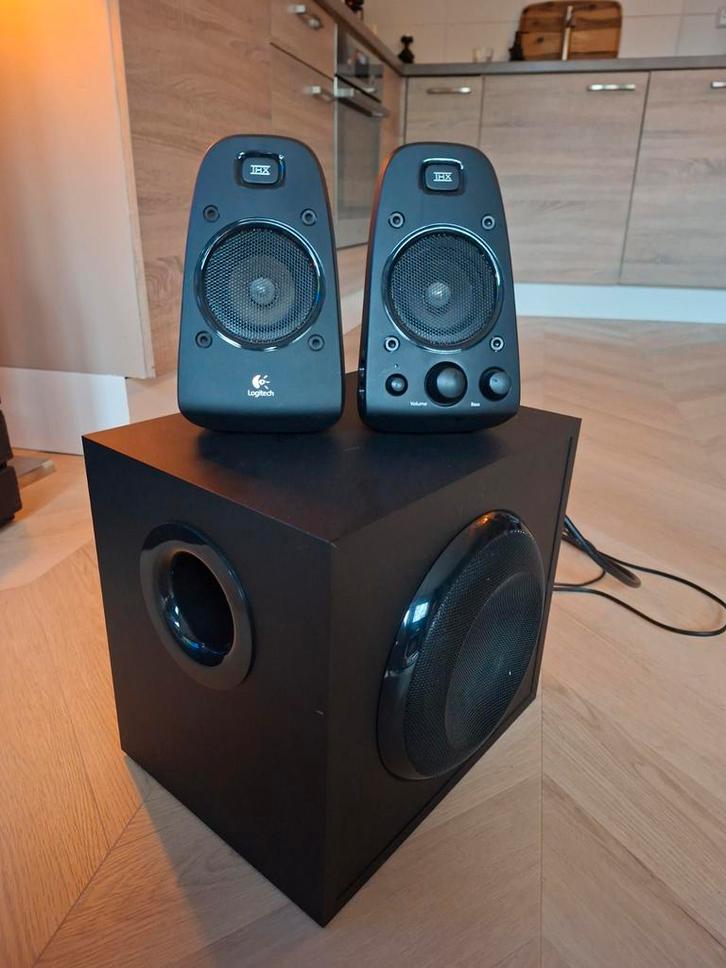 Logitech Z623 THX 2.1 Speakerset, Computers en Software, Pc speakers, Gebruikt, Ophalen