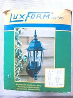 nostalgische metalen LANTAARN,nieuw, nog in doos, Tuin en Terras, Buitenverlichting, Minder dan 50 watt, Wandlamp, Aluminium, Ophalen of Verzenden