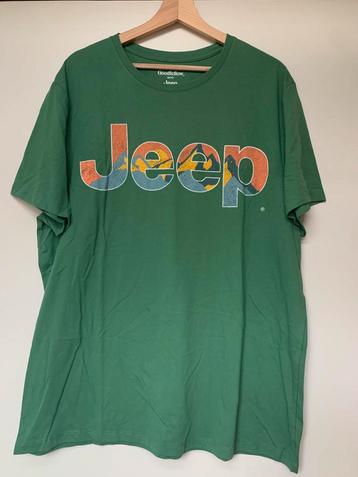 Jeep t-shirt groen large goodiellow USA auto heren beschikbaar voor biedingen