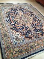 Handgeknoopt Perzisch tapijt / vloerkleed Ghom 200x150 cm, 200 cm of meer, 200 cm of meer, Groen, Gebruikt