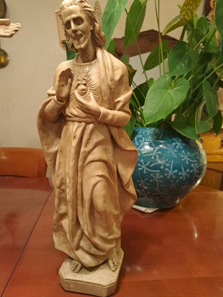 Heel bijzondere prachtige antieke beeld en beeldjes..., Antiek en Kunst, Kunst | Beelden en Houtsnijwerken, Ophalen