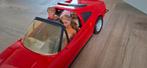 Vintage Mattel Barbie Ferrari auto 1986, Ophalen of Verzenden, Gebruikt