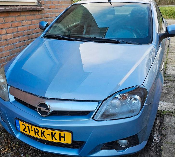 Opel Tigra 1.4 16V Twintop 2004 Blauw, Auto's, Opel, Particulier, Tigra, Benzine, C, Cabriolet, Handgeschakeld, Geïmporteerd, Blauw