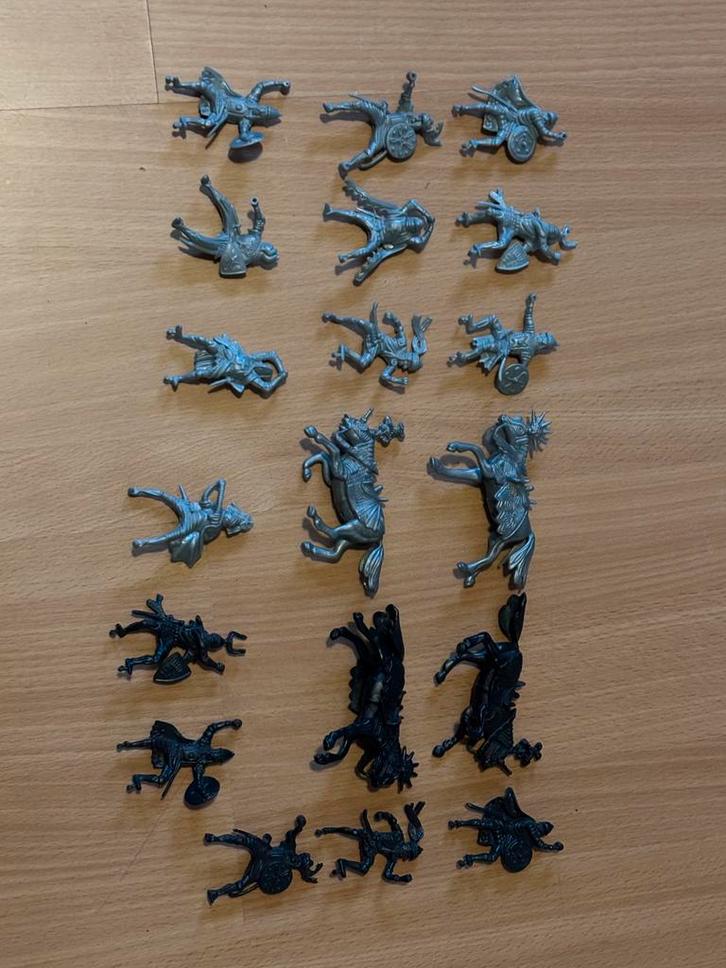 Ridders, indianen, cowboy Speelgoed poppetjes, Kinderen en Baby's, Speelgoed | Overig, Gebruikt, Jongen of Meisje, Ophalen of Verzenden