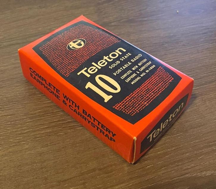Teleton portable radio, Verzamelen, Elektronische Apparatuur, Audio en Video, Ophalen of Verzenden