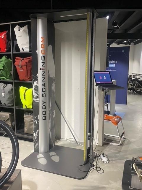 Crm Bodyscan systeem fietsenwinkel, Computers en Software, Scanners, Zo goed als nieuw, Overige typen, Ophalen of Verzenden