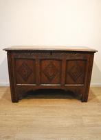 Antieke Engelse dekenkist, 18e eeuw, Antiek en Kunst, Ophalen of Verzenden