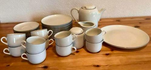 34delig -JAROLINA- WIT SERVIES / made in Poland, Huis en Inrichting, Keuken | Servies, Nieuw, Compleet servies, Overige stijlen