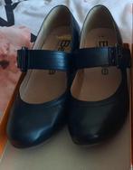 Beegle comfort lederen damespumps gesp, mt 39, nieuwstaat!, Ophalen of Verzenden, Zo goed als nieuw, Zwart