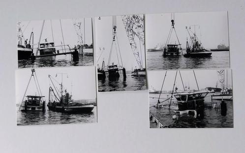 Berging duwboten Dirk jr en Dirk sr ., Verzamelen, Scheepvaart, Zo goed als nieuw, Kaart, Foto of Prent, Ophalen of Verzenden