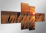 Nieuw * 4 Luik van Canvas * Duinen Sunset 70x160cm, Ophalen of Verzenden