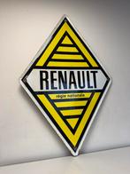 Groot RENAULT emaille reclamebord, Ophalen of Verzenden