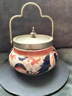 Antieke koekjespot met Imari-patroon, Ophalen of Verzenden
