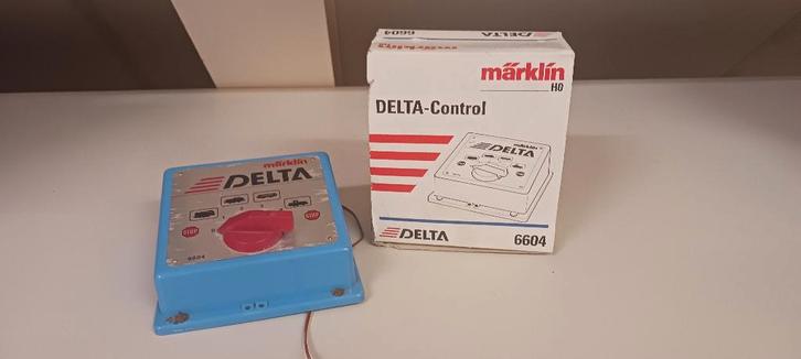 Marklin 6604: Delta Control 6604 in OVP, Hobby en Vrije tijd, Modeltreinen | H0, Zo goed als nieuw, Transformator of Voeding, Wisselstroom