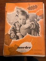 Tijdschrift Moeder - Vintage Magazine, Boeken, Tijdschriften en Kranten, Ophalen, Gelezen, Damesbladen