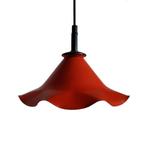 Vintage oranje hanglamp - metaal, Gebruikt, -, -, Vintage