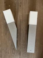 Twee buitenlampen voor wandmontage, Kunststof, Minder dan 50 watt, Wandlamp, Ophalen of Verzenden