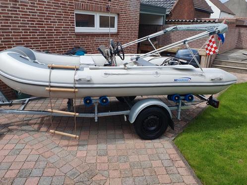 Nimarine rubberboot met alle opties, Watersport en Boten, Rubberboten, Zo goed als nieuw, Yamaha, Aluminium, Minder dan 70 pk