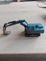 NZG Metallmodell, Raupenbagger 102, Fuchsia 703, Ophalen of Verzenden, Hijskraan, Tractor of Landbouw, NZG