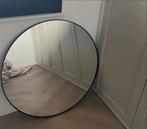 Ikea Lindbyn Zwarte Spiegel, Huis en Inrichting, Woonaccessoires | Spiegels, Rond, Ophalen of Verzenden, Zo goed als nieuw, 75 tot 100 cm