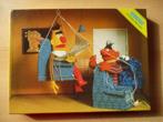 Sesamstraat puzzel 63 stukjes Flamenco Bert optakelen, Ophalen of Verzenden, Meer dan 50 stukjes, Gebruikt