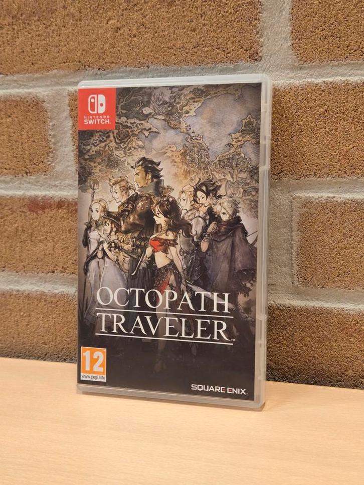 Octopath Traveler - Nintendo Switch, Spelcomputers en Games, Games | Nintendo Switch, Zo goed als nieuw, Role Playing Game (Rpg)