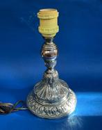 19e eeuw Lampvoet verzilverd Lamp base plated 19th Century, Antiek en Kunst, Antiek | Lampen, Ophalen of Verzenden