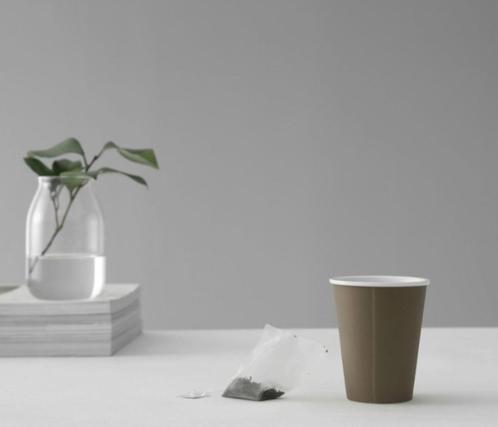 Viva Scandinavia Papercup Laura 4stuks ZGAN 320ml, Huis en Inrichting, Keuken | Servies, Zo goed als nieuw, Kop(pen) en/of Schotel(s)