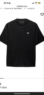 Prada T-shirt, Kleding | Heren, T-shirts, Ophalen of Verzenden, Zo goed als nieuw, Maat 48/50 (M), Zwart