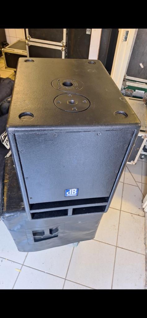 2 x db opera sub12, Audio, Tv en Foto, Luidsprekers, Gebruikt, Front, Rear of Stereo speakers, 120 watt of meer, Overige merken
