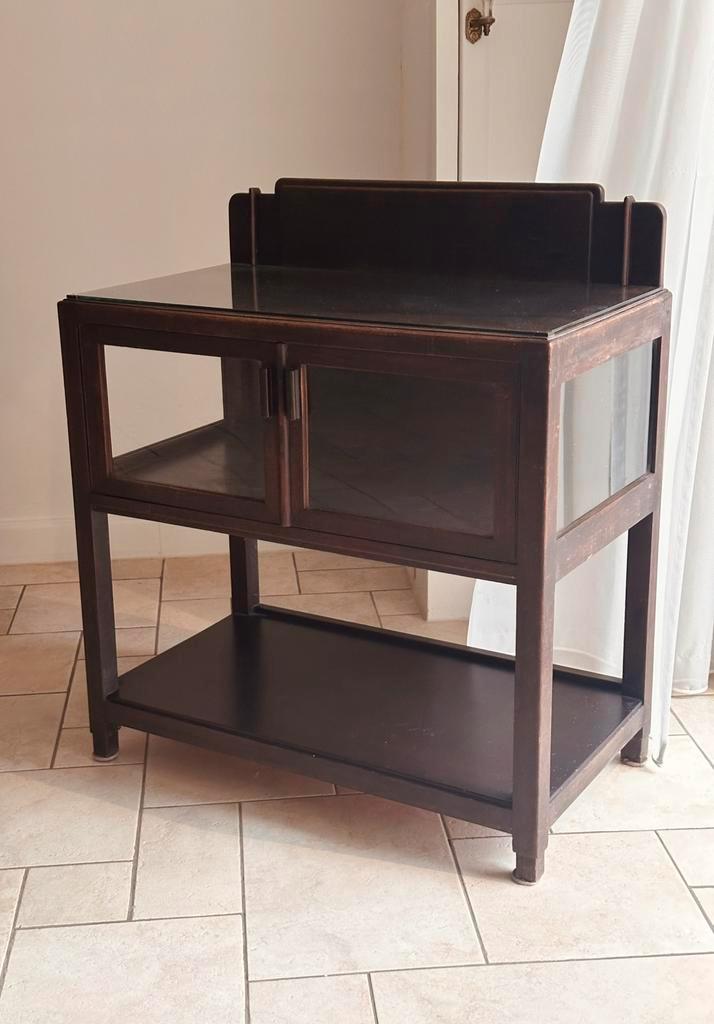 Theekastje Amsterdamse School Art Deco, Antiek en Kunst, Antiek | Meubels | Kasten, Ophalen