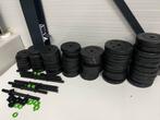 Halterset met gewichten, verstelbare dumbbells 1kg-2.5kg, Sport en Fitness, Ophalen, Zo goed als nieuw, Armen, Dumbbell