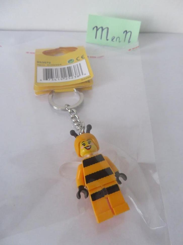 LEGO Bij Bee Bumblebee Sleutelhanger Key chain Key ring, Kinderen en Baby's, Speelgoed | Duplo en Lego, Nieuw, Lego, Ophalen