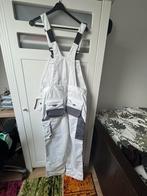 Nieuwe CERVA Bretelbroek Carl Wit/Grijs Maat 48., Tuin en Terras, Werkkleding, Ophalen of Verzenden, Zo goed als nieuw, Broek