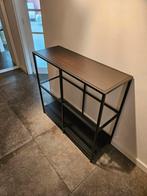 Metalen kastje/rekjemet glazen planken, Ophalen, Rechthoekig, 50 tot 100 cm