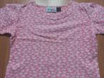 Villa Happ roze t-shirt met witte bloemen / rozen maat 116, Kinderen en Baby's, Villa Happ, Gebruikt, Meisje, Ophalen of Verzenden