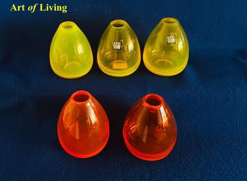 Verzenden kan ART of LIVING 5x vaasje voor € 15 Óf p/s Glas beschikbaar voor biedingen