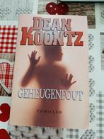 Boek: Geheugenfout - Dean Koontz., Boeken, Gelezen, Ophalen of Verzenden, Nederland, Dean Koontz