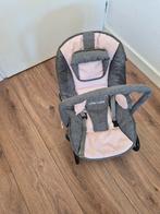 Mooi wipstoeltje little world roze/grijs., Ophalen of Verzenden, Zo goed als nieuw, Wipstoel, Verstelbaar