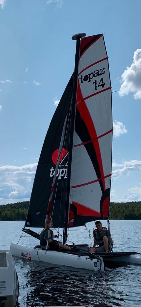 Topaz 14, 2019, zeer goede staat, Watersport en Boten, Catamarans, Overige brandstoffen, Ophalen