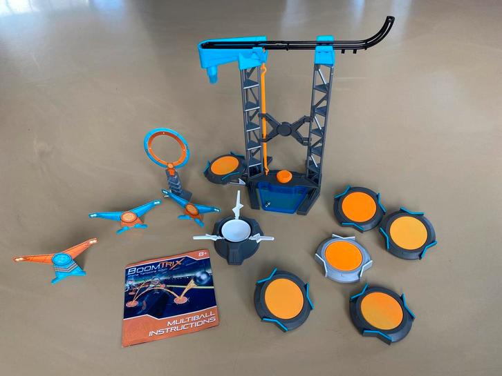 BoomTrix trampoline spel, Kinderen en Baby's, Speelgoed | Bouwstenen, Gebruikt, Overige merken, Ophalen of Verzenden