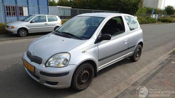 Toyota Yaris 2003 1.3 16v 2SZFE Grijs 1E7 onderdelen beschikbaar voor biedingen
