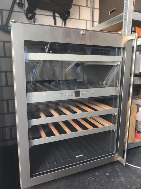 Wijnklimaatkast 2 zones, Witgoed en Apparatuur, Koelkasten en IJskasten, Gebruikt, Zonder vriesvak, 200 liter of meer, 160 cm of meer