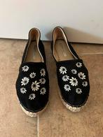 Zwarte Suède Fabienne Chapot Espadrilles met Bloemen maat 42, Kleding | Dames, Zwart, Ophalen of Verzenden, Fabienne Chapot, Espadrilles of Moccasins