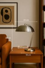 Vintage HALA bureaulamp tijdloos design in geborsteld metaal, Ophalen of Verzenden, Metaal, Industrieel | Bauhaus | Modern, Minder dan 50 cm